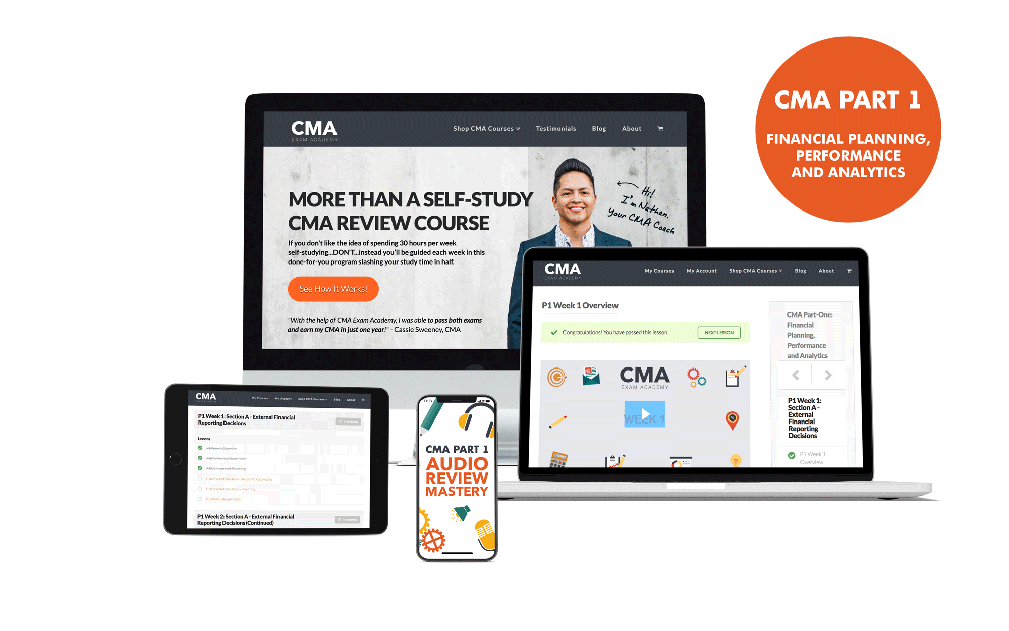 CMA Part 1 Retake Accelerator - Pass or 100% Refund Guarantee