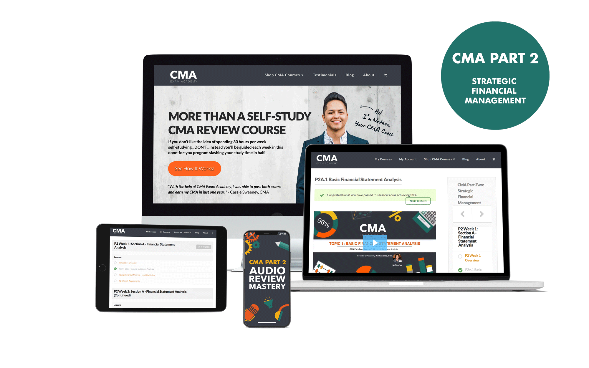 CMA Part 2 Retake Accelerator – Pass or 100% Refund Guarantee