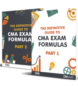 Part 1 and 2 CMA Exam Formulas