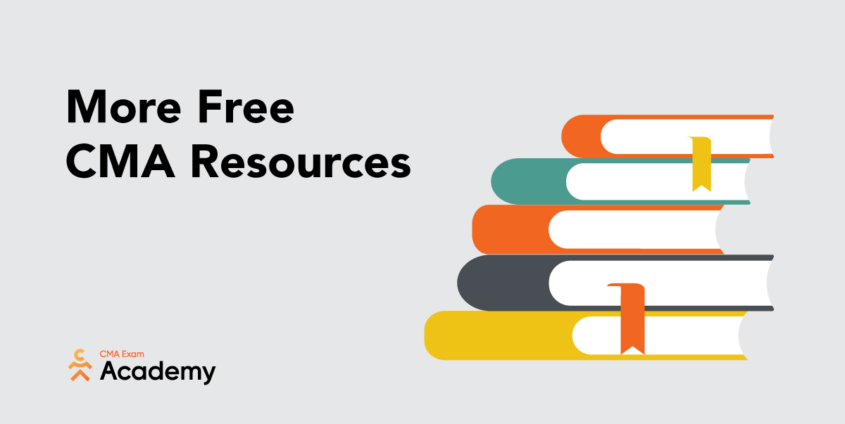 More Free CMA Resources and sample questions