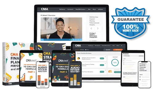 Pass the CMA Exam on Your First Try, Guaranteed - With Our 16-Week Accelerator Program (Part 1 and 2 Combo)